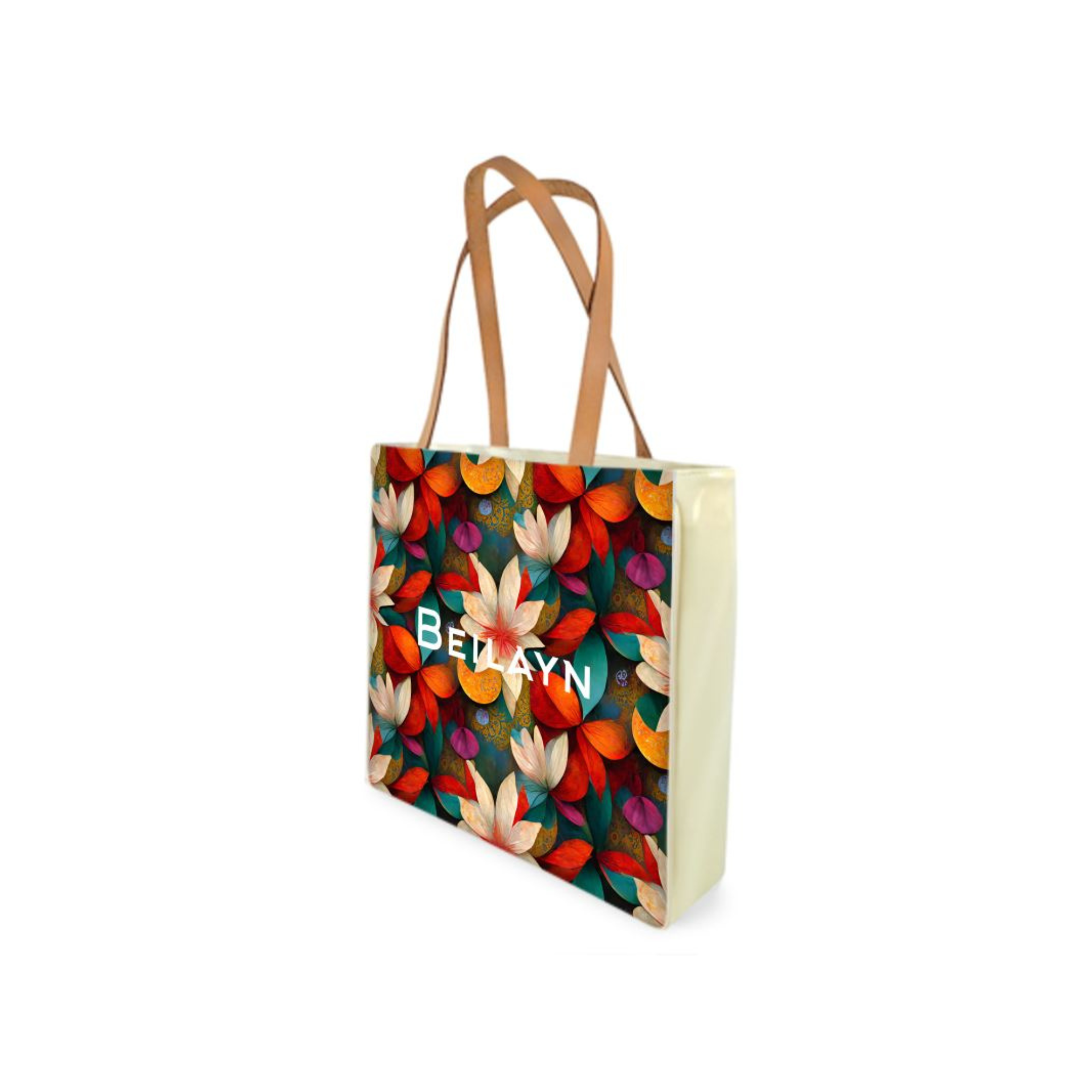 Beiflowers beach bag