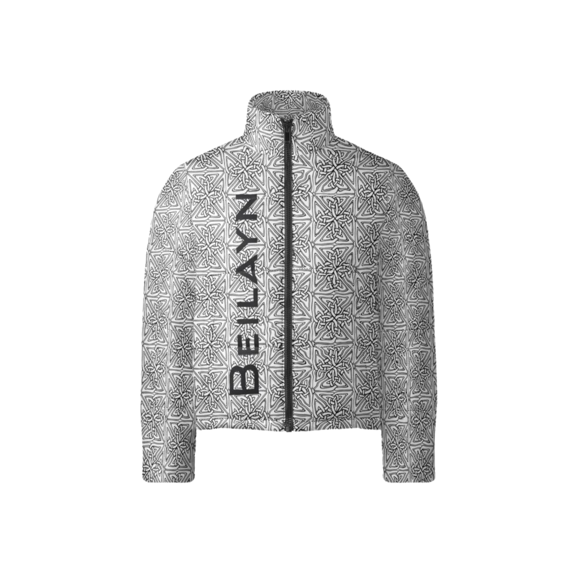 Beilayn Logo Odissea Print Padded Jacket