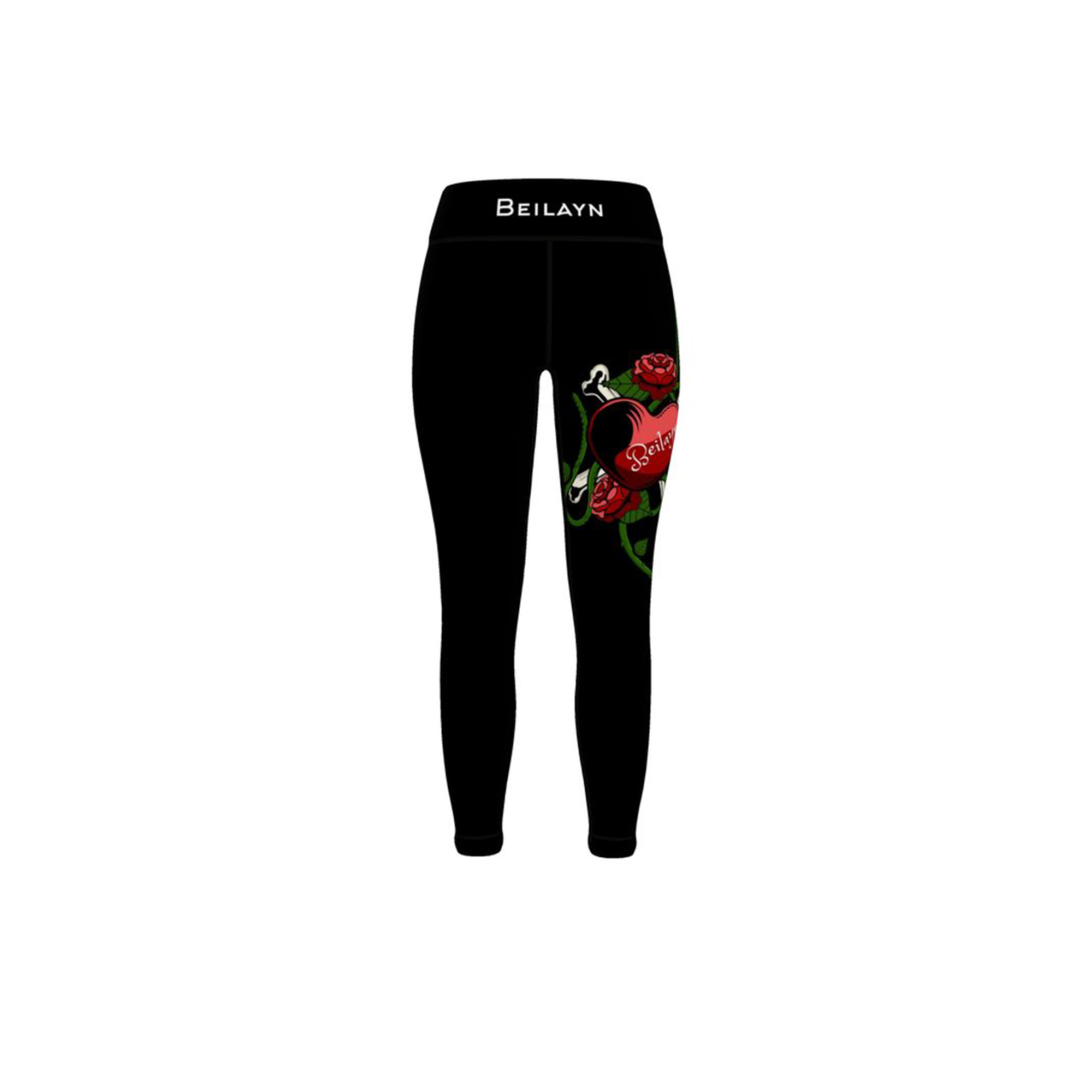 Leggings Beilayn con corazón de púas