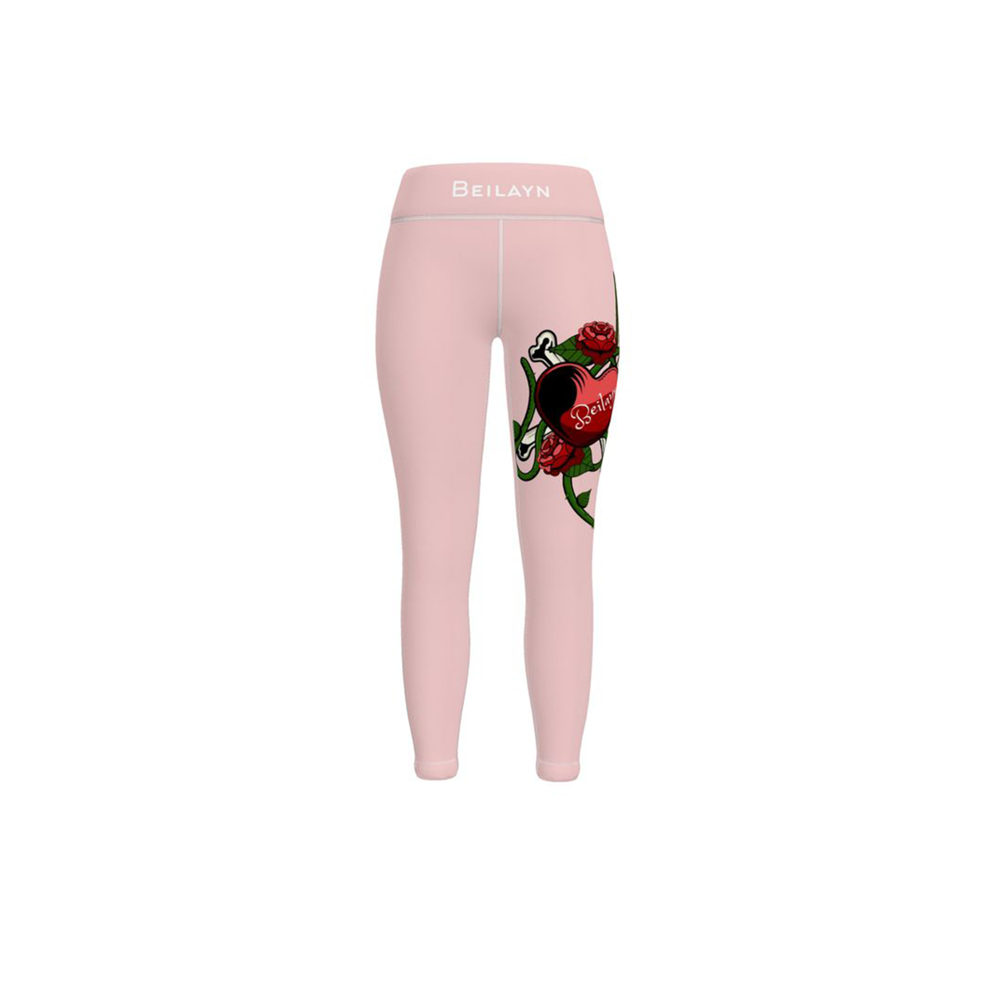 Leggings Beilayn con corazón de púas