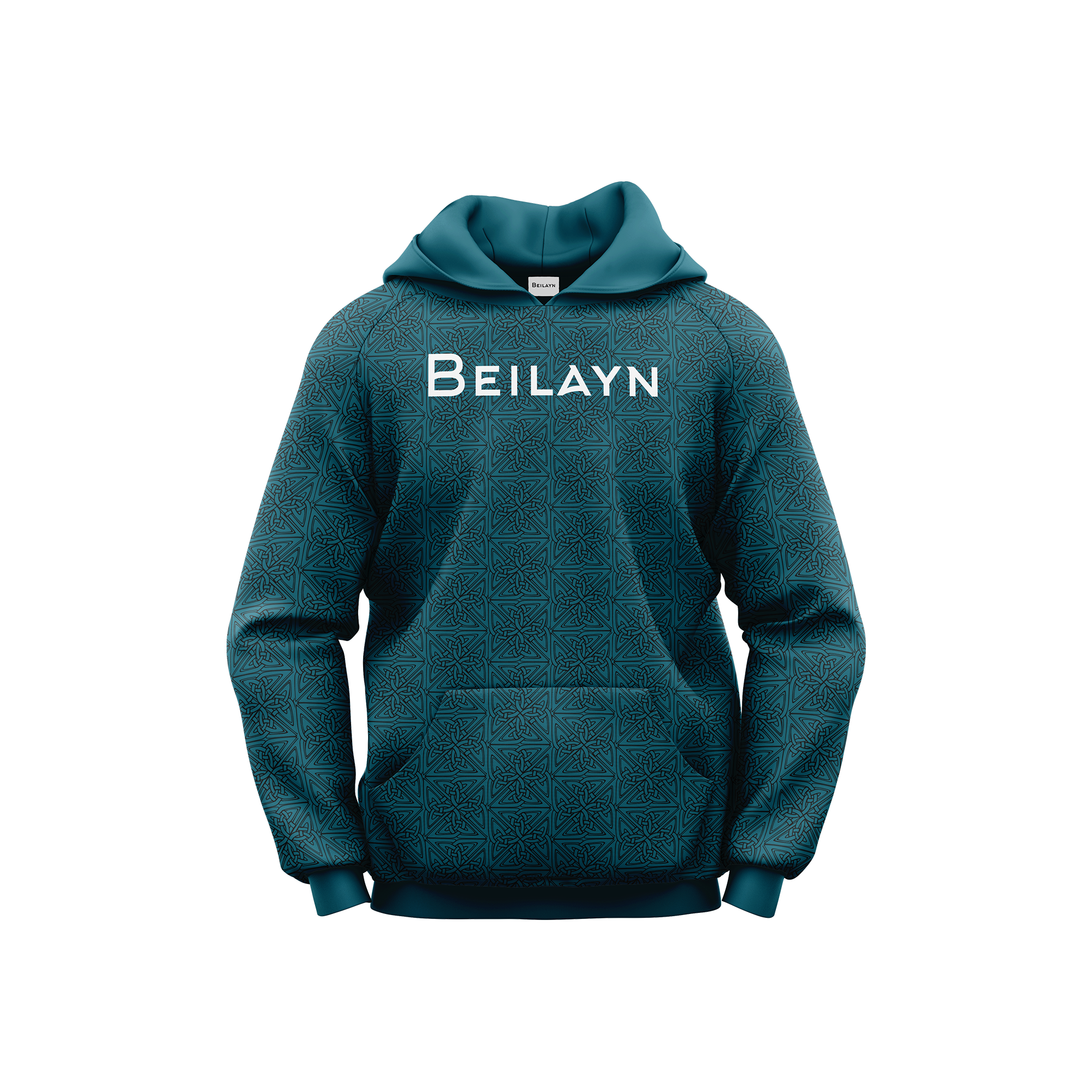 Beilayn Odissea Logo Print Cotton Jersey Hoodie