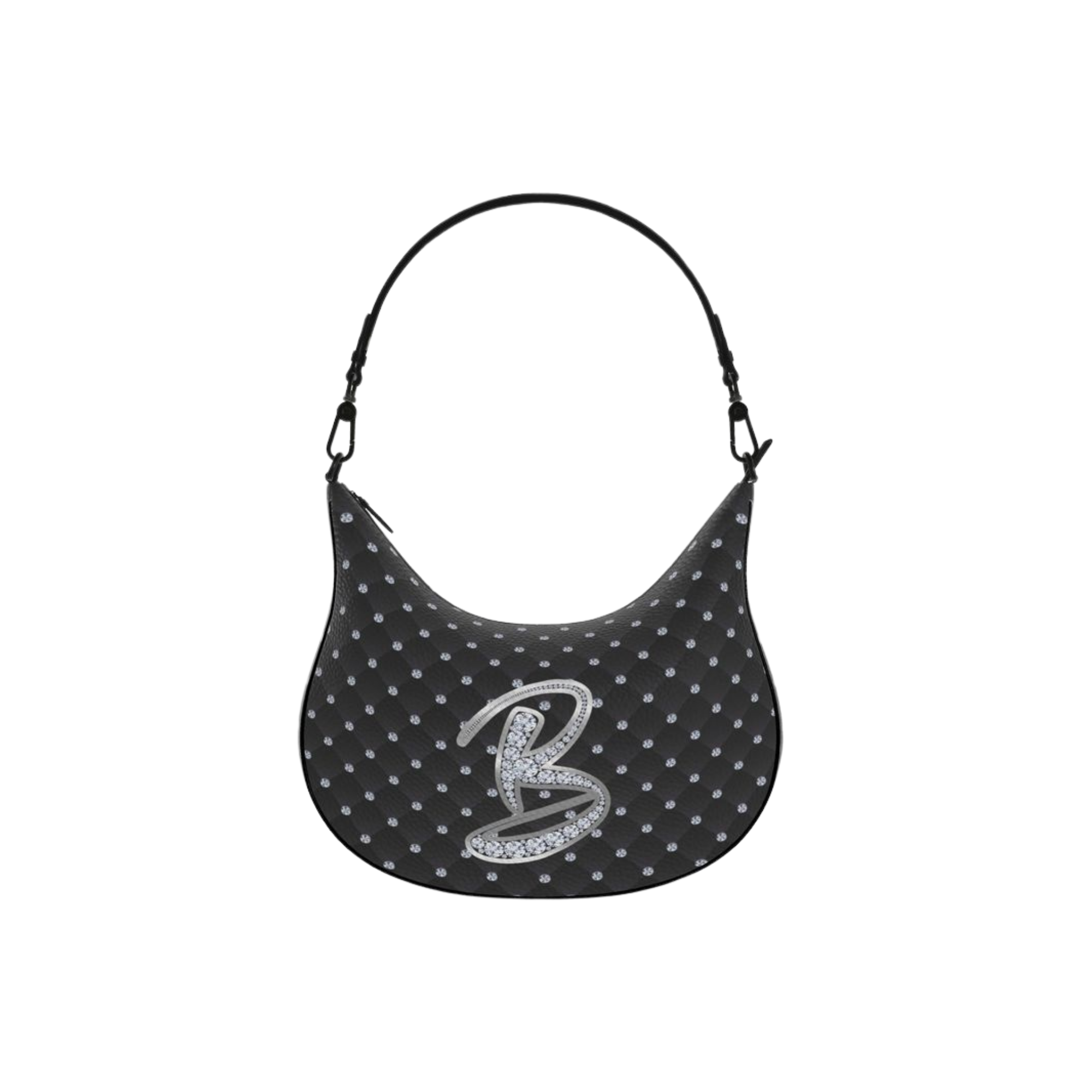 Lucry Diamond Logo B Shoulder Bag