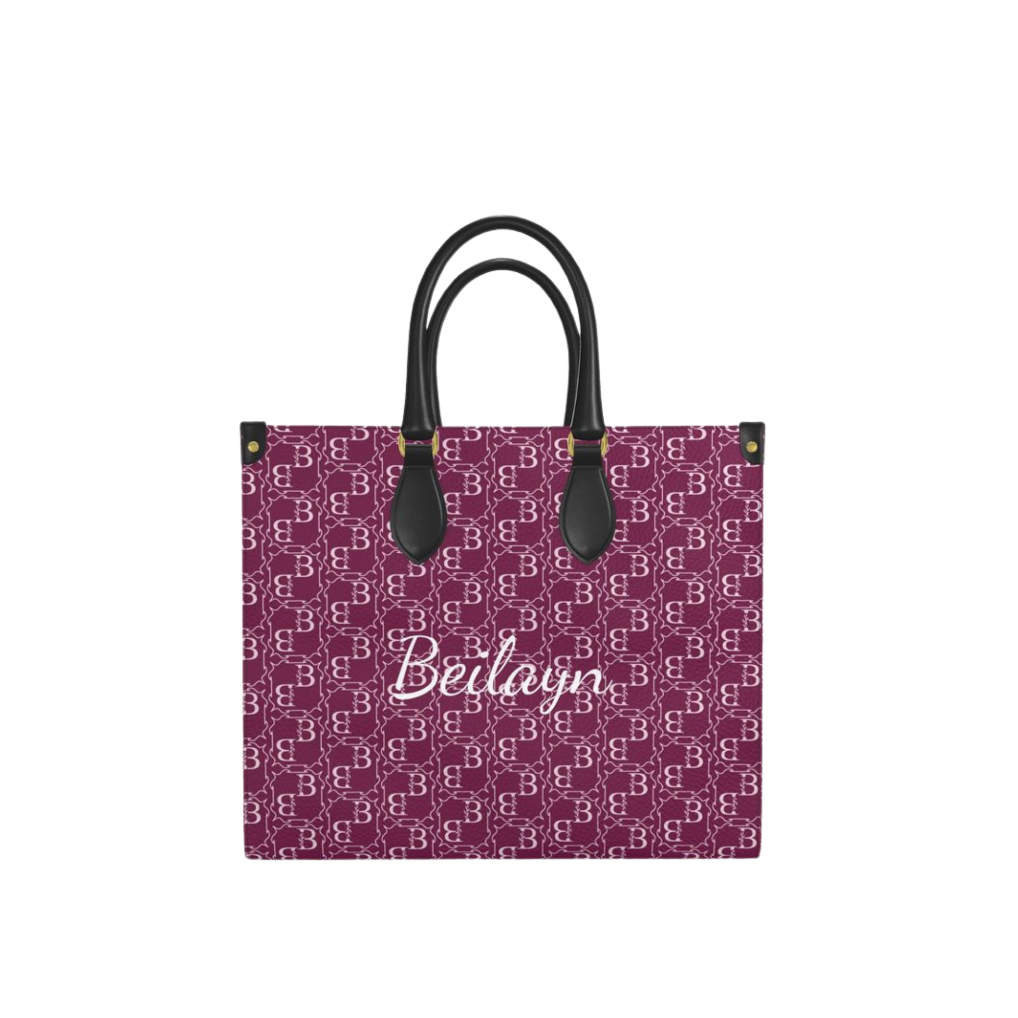 Lynara Bey Monogram Large Shopping Bag