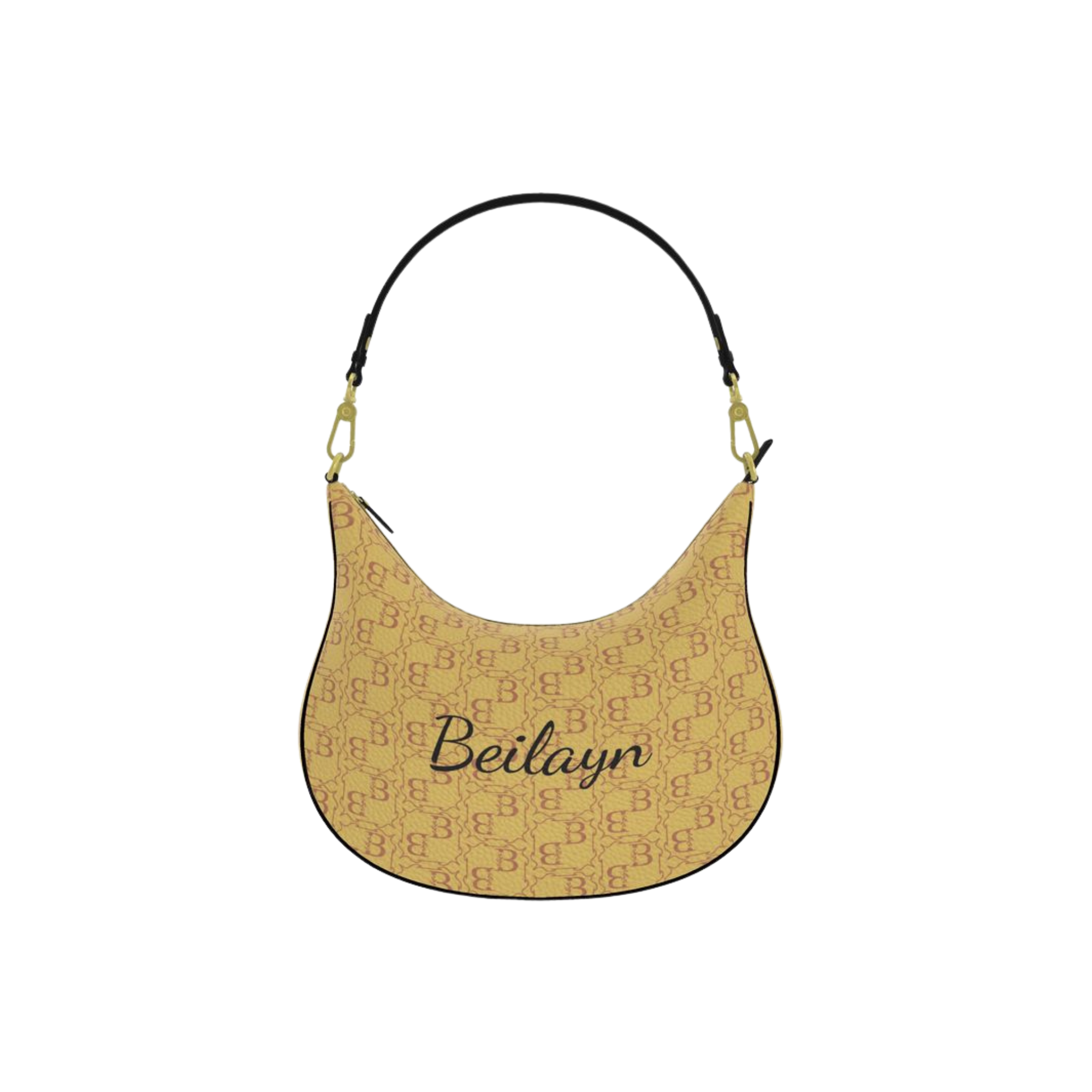 Bolso bandolera Lucry con estampado Bey Monogram