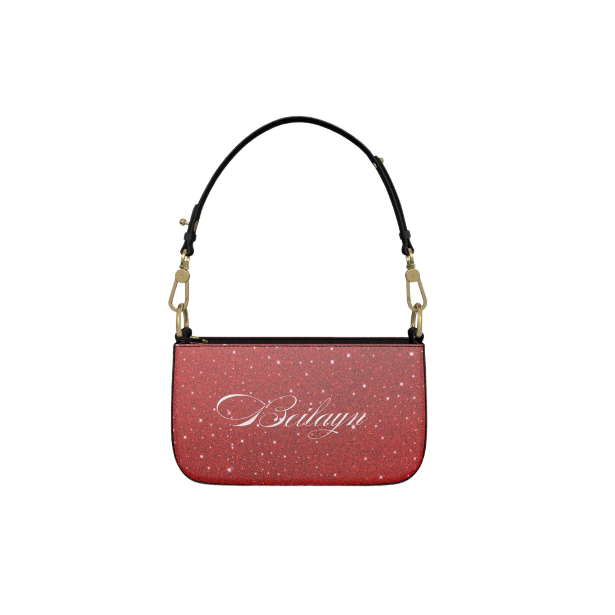 Bycky Shoulder Bag Paillettes Print Beilayn Logo