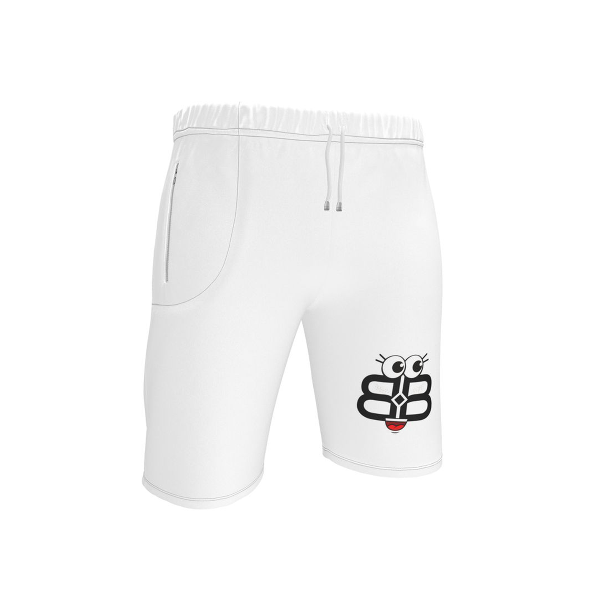 Shorts met stempel BB Smile