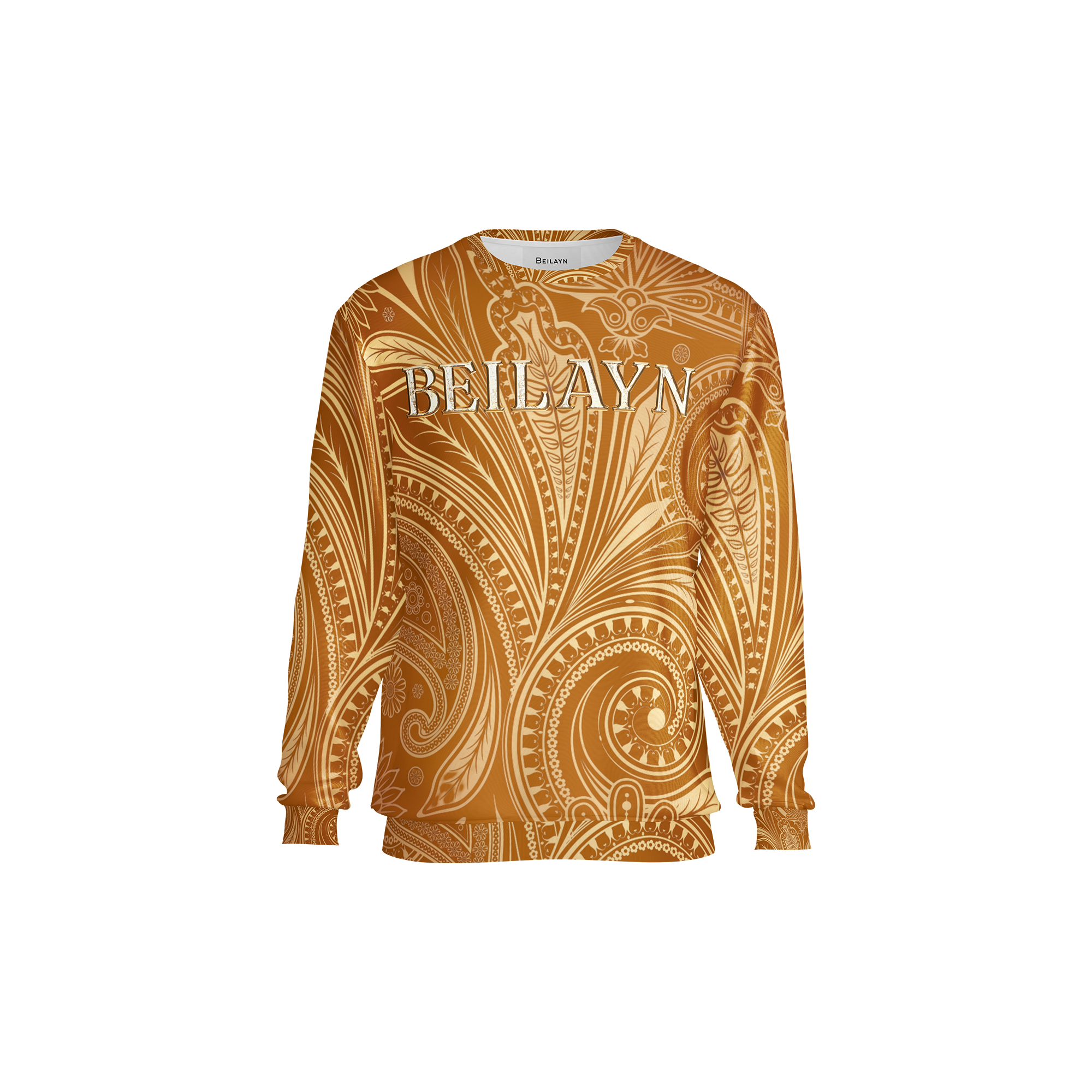 Technisch jersey sweatshirt met GoldPury-print