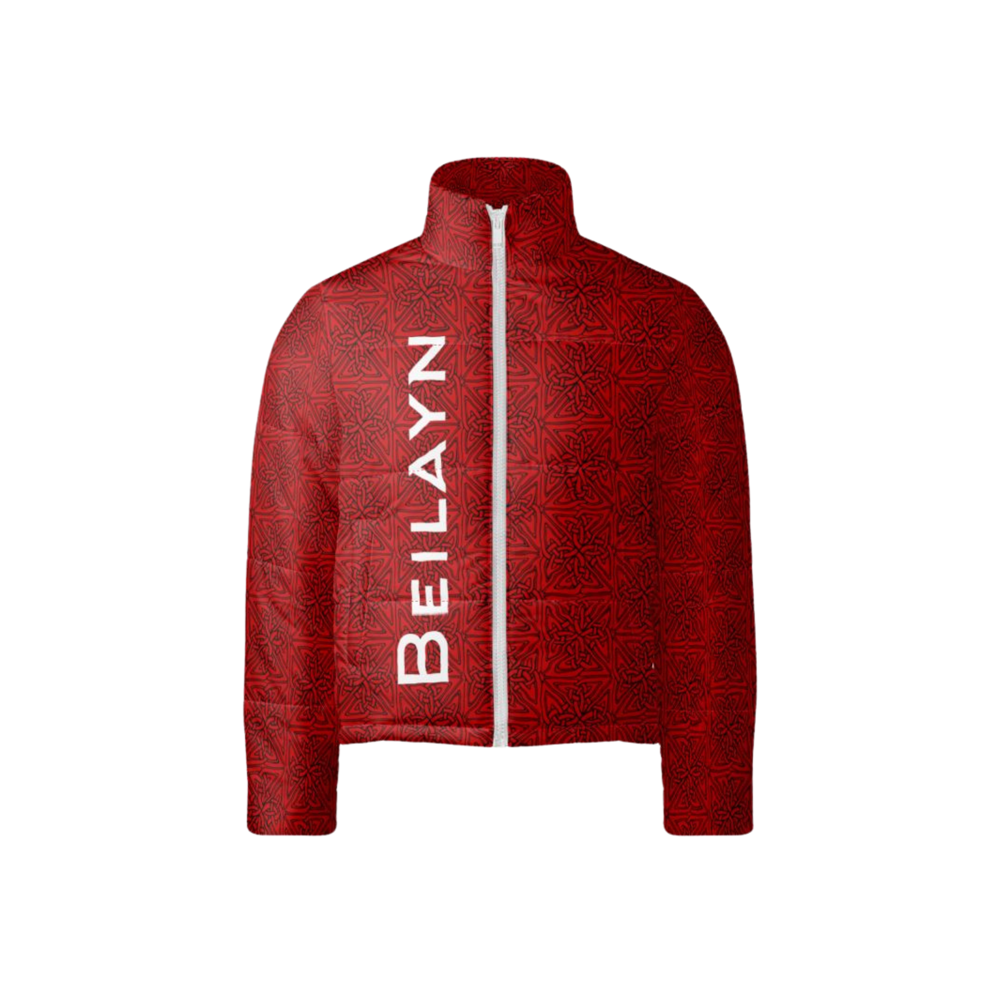 Beilayn Logo Odissea Print Padded Jacket