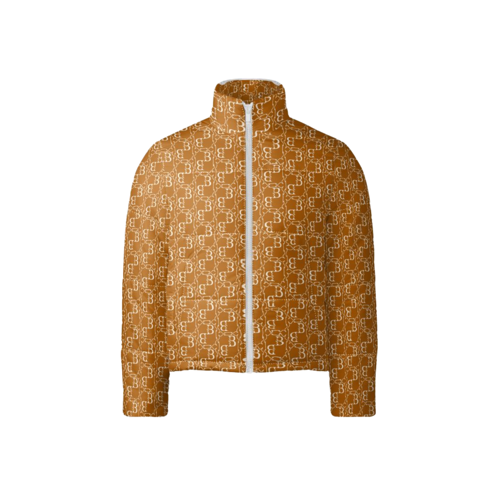 Veste matelassée avec imprimé Monogram