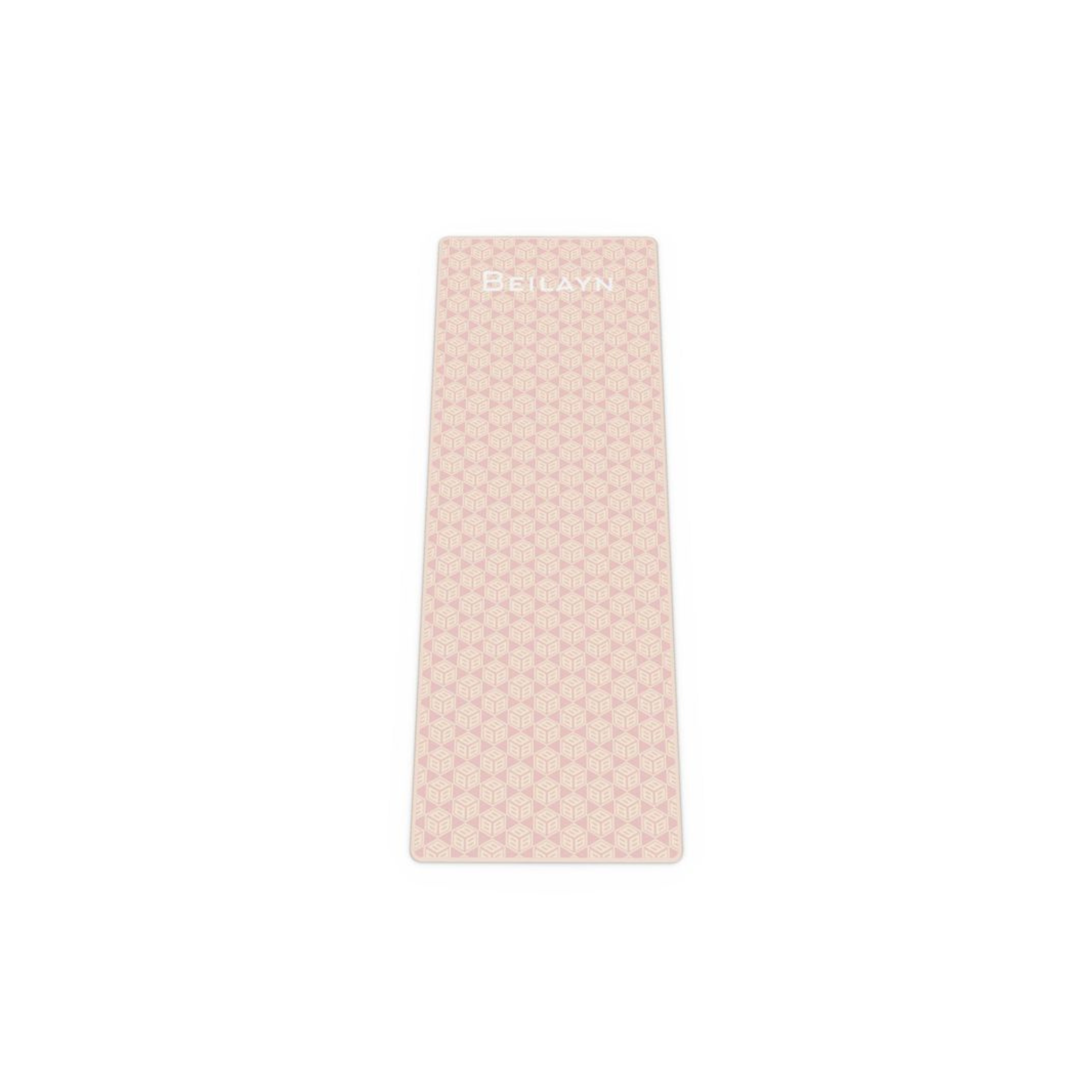 Yoga mat with BB print