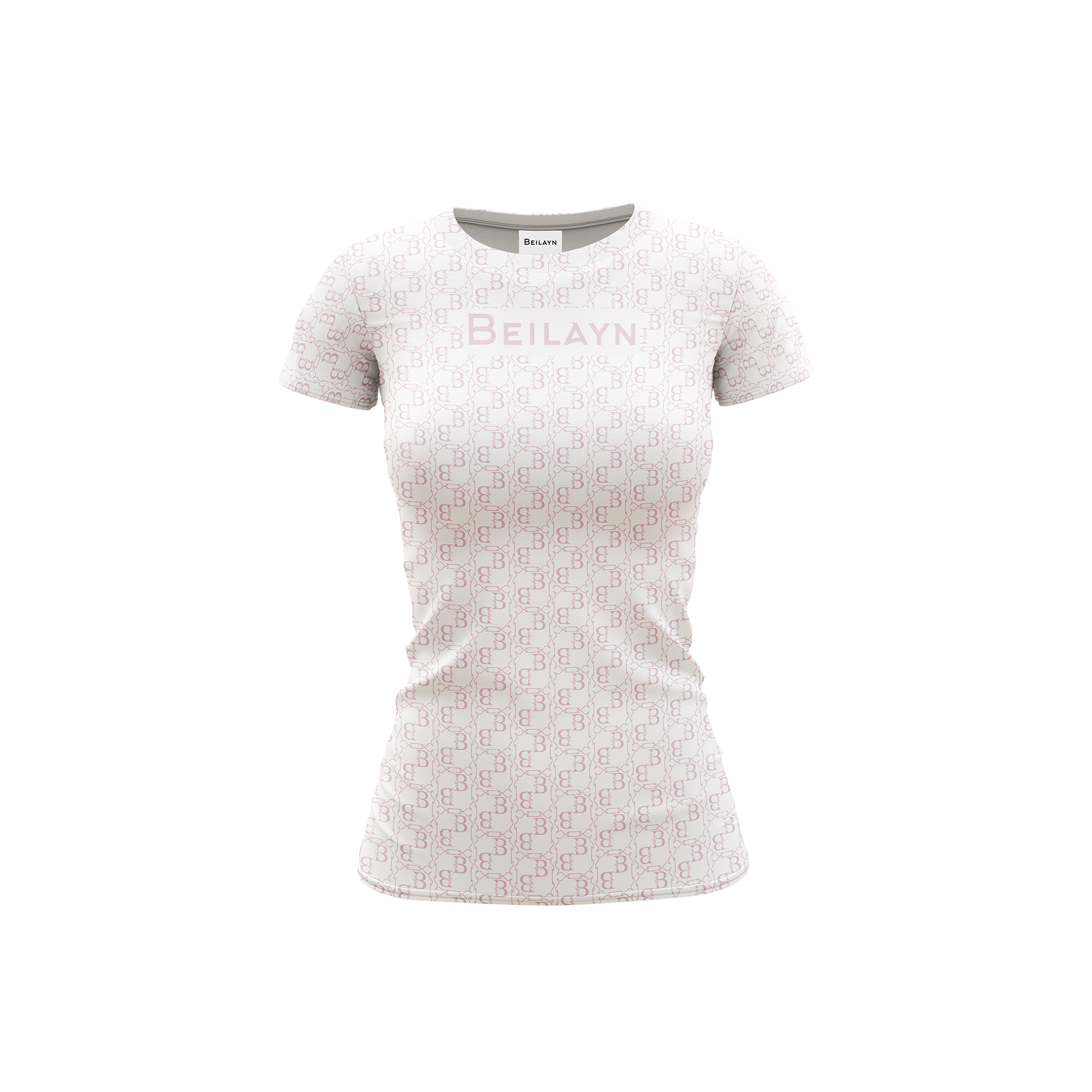 T-shirt in jersey di cotone con stampa Monogram e logo Beilayn