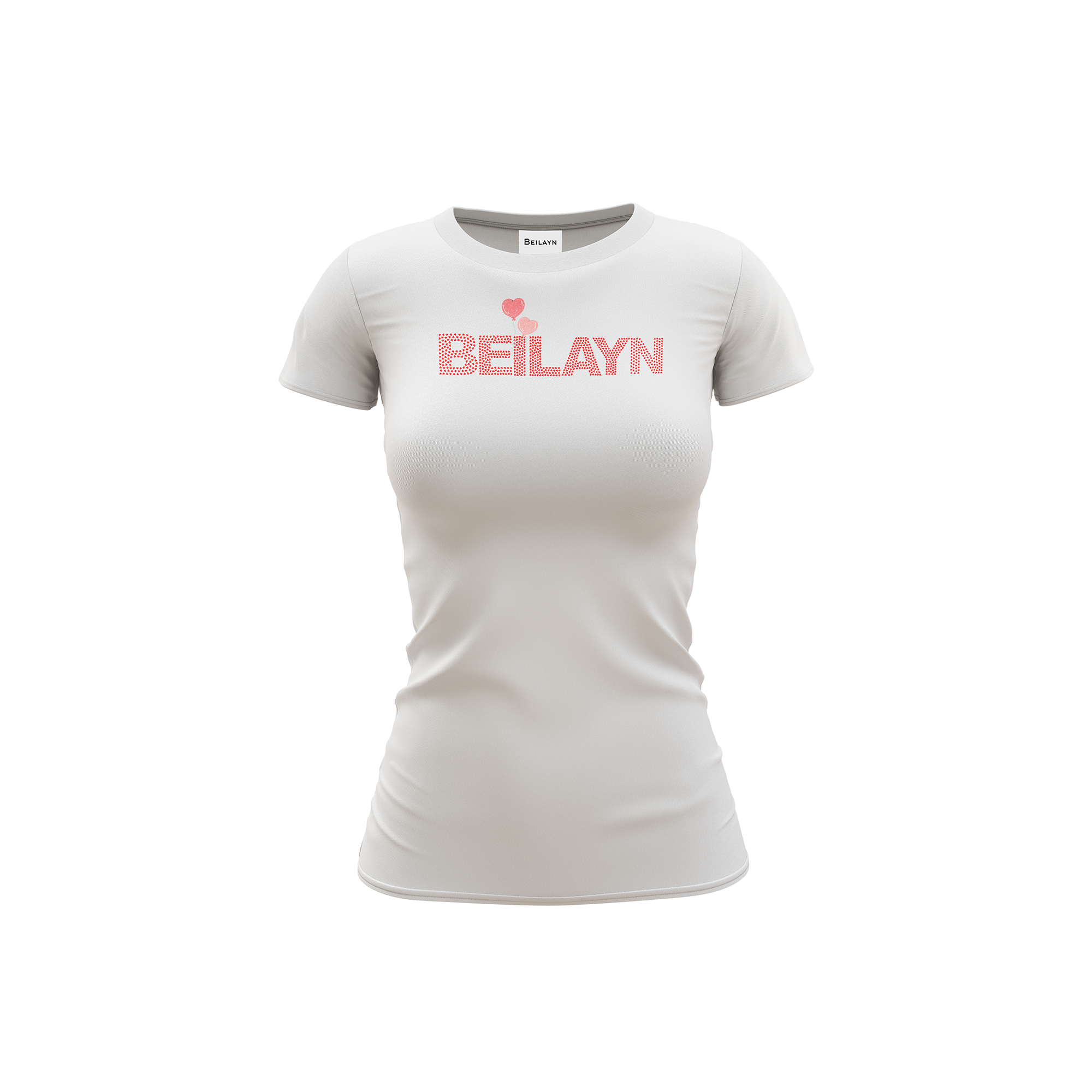 T-shirt in jersey di cotone con stampa BeyBolly