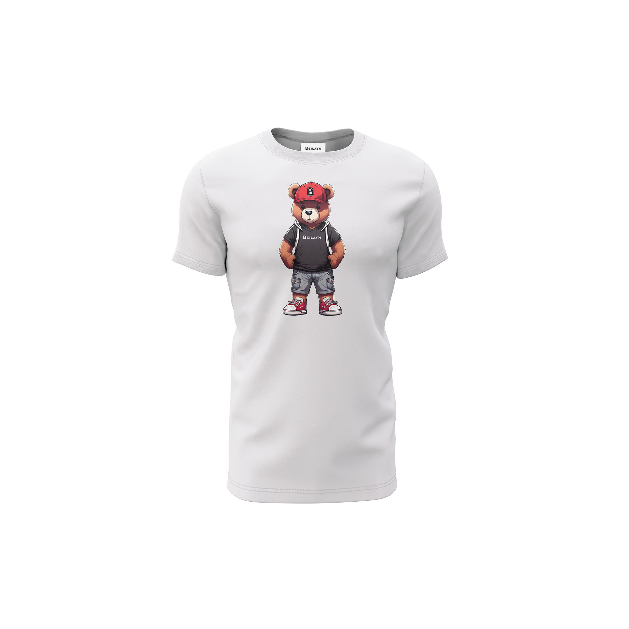 T-Shirt mit Teddy Bey